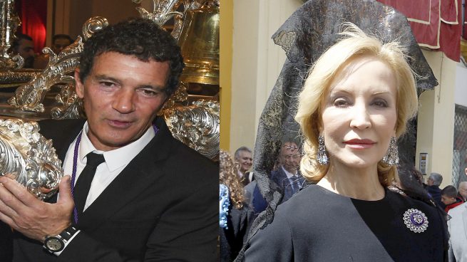 Antonio Banderas y Carmen Lomana / Gtres