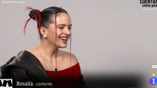 Rosalía en ‘Las Tres Puertas’ / Televisión Española