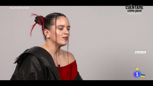 Rosalía en 'Las Tres Puertas' / Televisión Española
