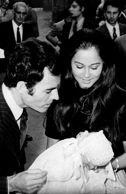 Isabel Preysler y Julio Iglesias en el bautizo de su hija / Gtres