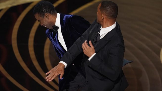 Will Smith golpea a Chris Rock / Gtres