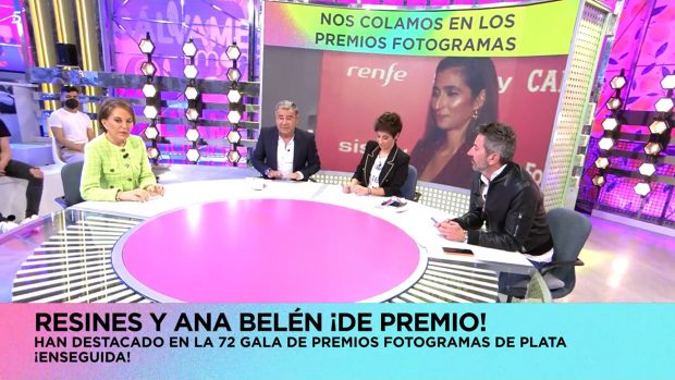 Plató de 'Sálvame' / Telecinco