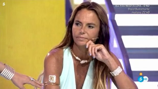 Leticia Sabater en 'Supervivientes' / Telecinco
