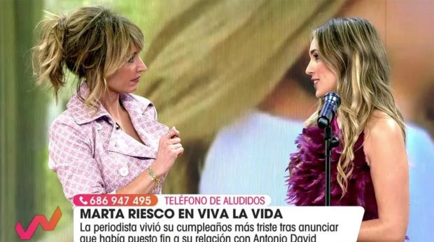 Marta Riesco en 'Viva la vida' / Telecinco
