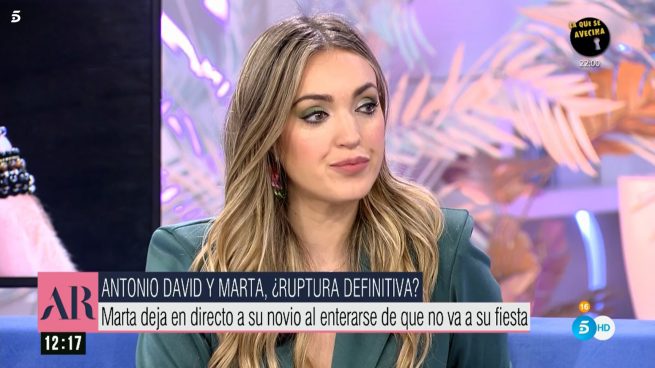 Marta Riesco en 'El Programa de Ana Rosa' / Telecinco