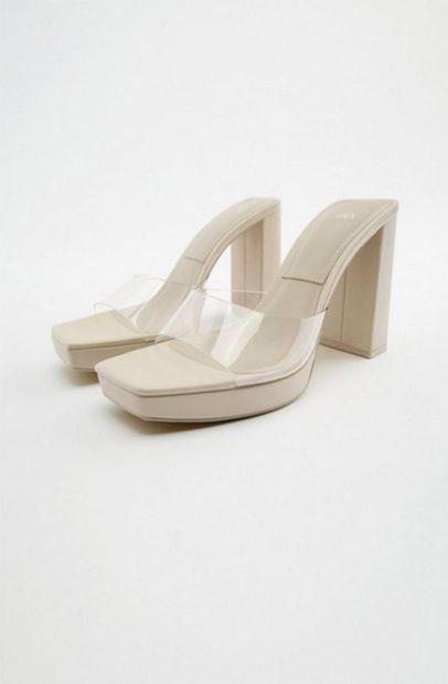 Sandalias de plataforma de Zara / Zara