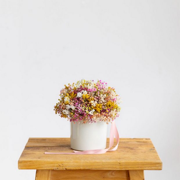 Ramo de flores tonos pastel / Colvin