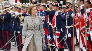 La reina Sofía en la Jura de Bandera / Gtres