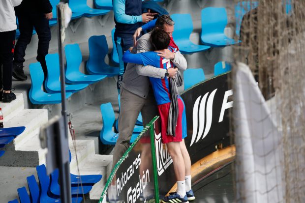 Iñaki Urdangarin con su hijo Pablo / Gtres