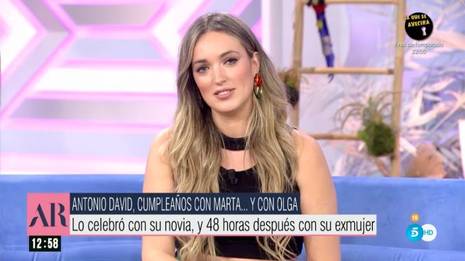 Marta Riesco en 'El Programa de Ana Rosa' / Telecinco