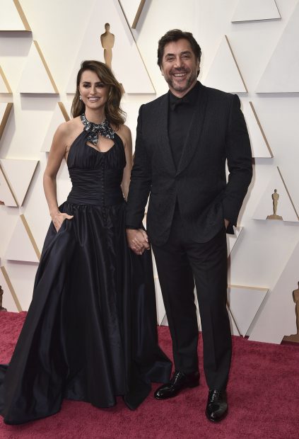 Penélope Cruz y Javier Bardem en los Oscar / Gtres