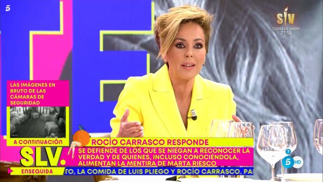 Rocío Carrasco en 'Sálvame' / Telecinco