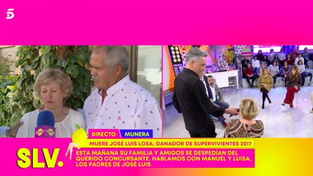 Los padres de José Luis Losa hablan con 'Sálvame' / Telecinco