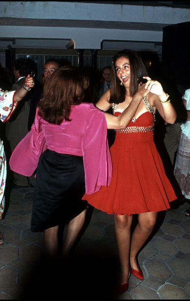 Rocío Jurado y Rocío Carrasco bailando/Gtres