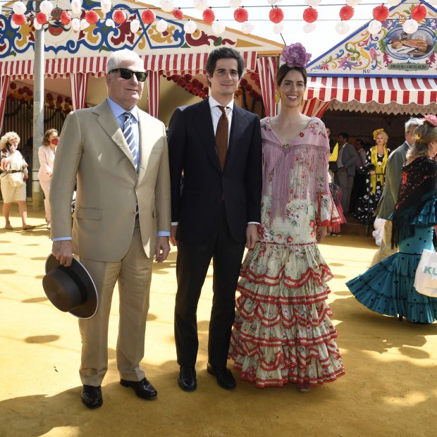 Duque de Alba, Fernando y Sofía Palazuelo en la Feria de Abril / Gtres