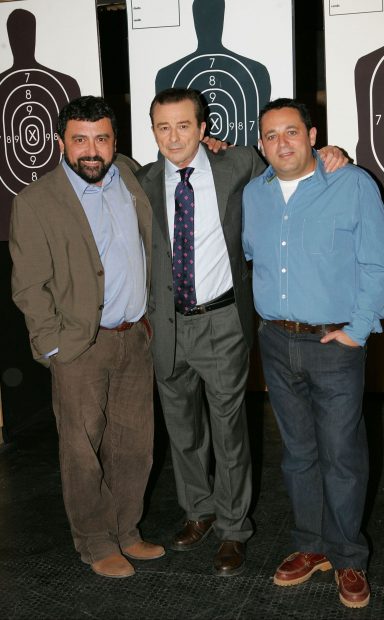 Pepón Nieto, Juan Diego y Paco Tous posando / Gtres 