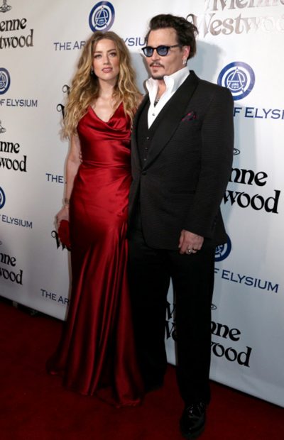 Johnny Depp y Amber Heard en un photocall / Gtres