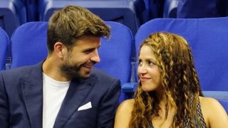 Shakira y Piqué sonriendo / Gtres