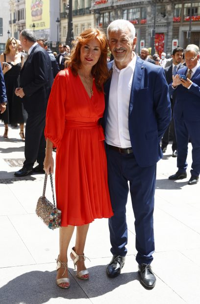 Carlos Sobera y Patricia Santamarina en la boda de Vania Millán / Gtres