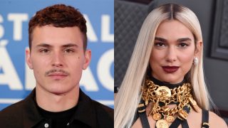 Aron Piper y Dua Lipa posando / Gtres