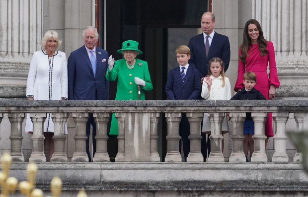 La Familia Real británica en el Jubileo de Platino / Gtres