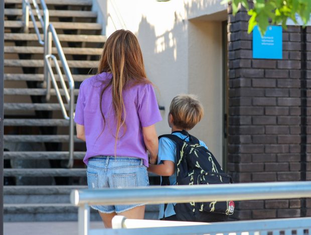 Shakira junto a su hijo / Gtres