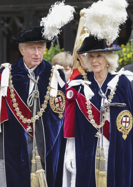 El príncipe Carlos y la duquesa de Cornualles durante el acto / Gtres
