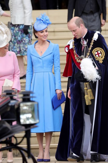Kate Middleton junto al príncipe Guillermo durante la celebración / Gtres