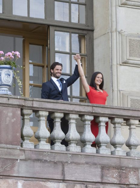 Carlos Felipe y Sofía de Suecia el día de su compromiso / Gtres