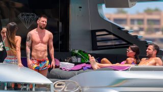 Leo Messi, Cesc Fábregas, Daniella Semaan, Antonela Roccuzzo / Gtres