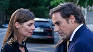 Miguel Báez ‘El Litri’ y Casilda Ybarra en la misa funeral / Gtres
