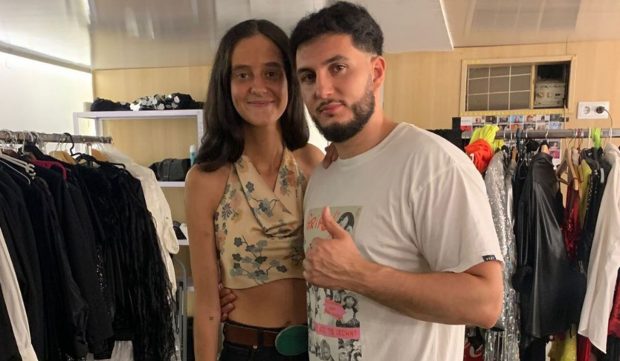 Victoria Federica y Omar Montes posando / Instagram