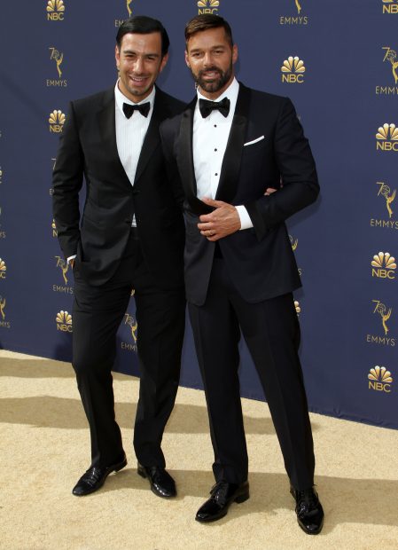 Ricky Martin y Jwan Yosef posando / Gtres