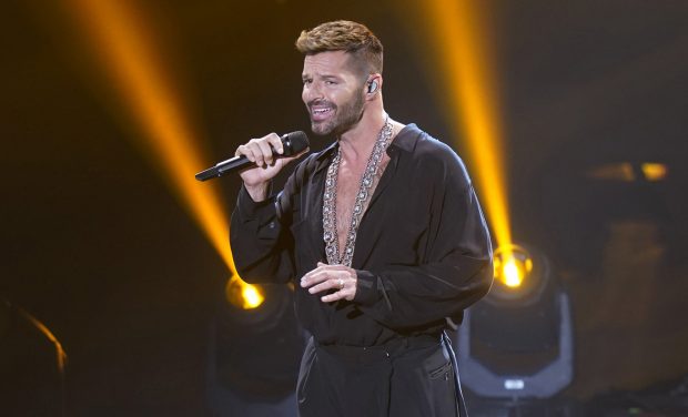 Ricky Martin cantando / Gtres