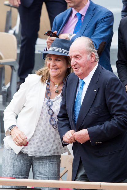 Don Juan Carlos y la infanta Elena / Gtres