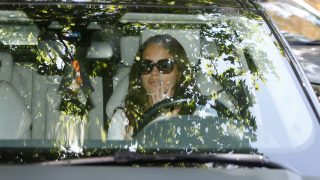 Gloria Camila en su coche / Gtres
