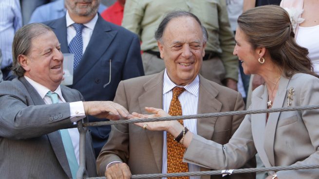 Carlos y Fernando Falcó con la Infanta Elena / Gtres