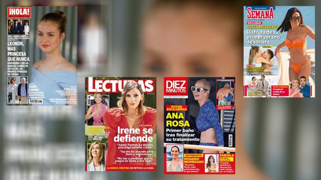 Portadas de las revistas