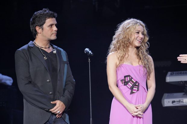 Shakira y Alejandro Sanz en un concierto / Gtres