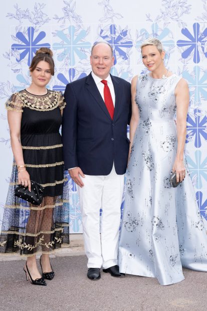 El príncipe Alberto junto a Charlene de Mónaco y Camille Gottlieb / Gtres