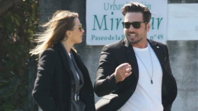 David Bustamante paseando con Yana Olina / Gtres