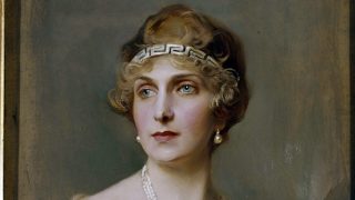 La Reina Victoria Eugenia en un retrato. / Gtres