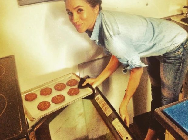 Meghan Markle cocinando / Instagram