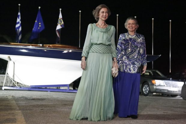 La reina Sofía y su hermana Irene posando / Gtres