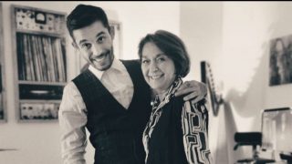 Víctor Elías junto a su madre / Instagram