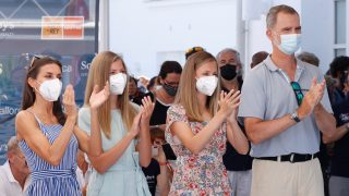 La Familia Real en una imagen en Mallorca. / Gtres