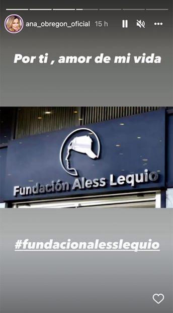 Fundación Aless Lequio / Instagram