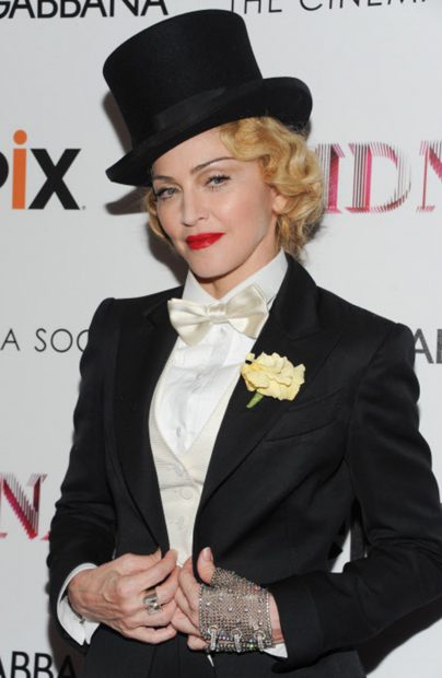 Madonna con un traje masculino / Gtres