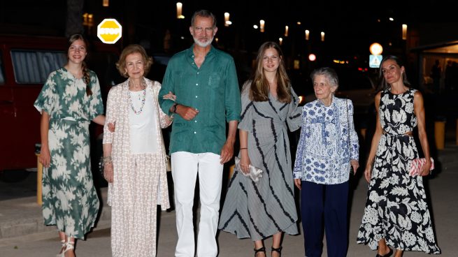 Familia Real de cena en Mallorca / Gtres