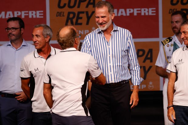 Felipe VI en los premios de la Copa del Rey de Vela / Gtres